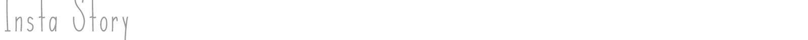 Insta Story font preview